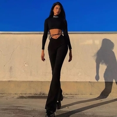 Calça flare