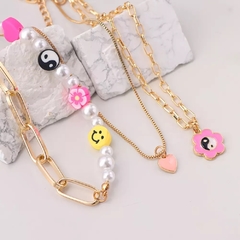 Colar Yin Yang 3 pçs - comprar online