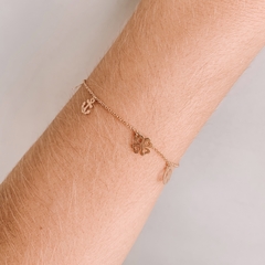 Imagem do PULSEIRA PINGENTES PATUÁS OURO 18K