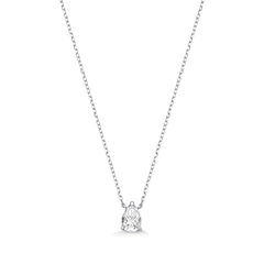 Colar Gota Moissanite Prata 925 - comprar online