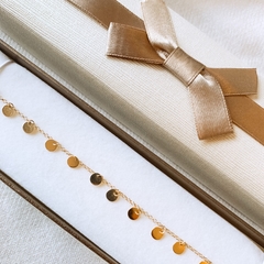 PULSEIRA CONFETE OURO 18K - loja online