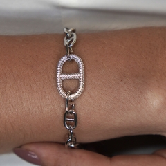 PULSEIRA ELOS GUCCI PRATA 925 na internet