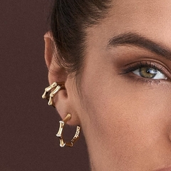 Piercing Bambu ouro 18k - comprar online