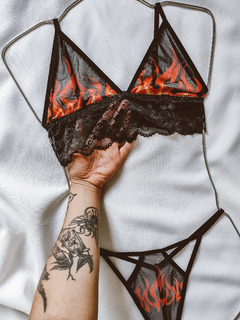 TOP TULE FLAME - comprar online