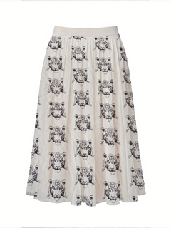 SAIA MIDI BRANCA TIGER - comprar online