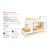 Cucheta funcional triple Platinum 95408 - Mega Hogar