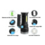 Linterna con mango MX-501 recargable - tienda online