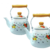 Pava "Enamel" Enlozada mod. TK152 Blanca 1,5l - comprar online