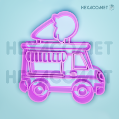 Cortante para galletitas Helado 7