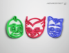 Cortante para galletitas PJ Masks Packx3