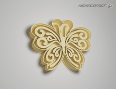 Cortante para galletitas mariposa 4
