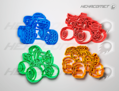 Cortante para galletitas Blaze Y Los Monster Machines packx4