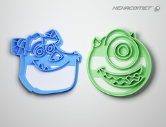 Cortante para galletitas Monster inc packx2