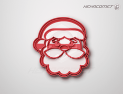 Cortante para galletitas navidad papa noel 3