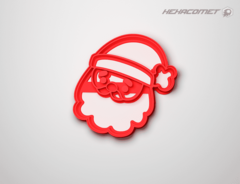 Cortante para galletitas navidad papa noel 4