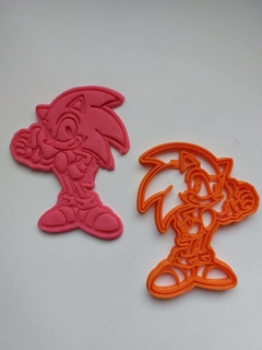 Cortante para galletitas sonic 8