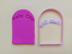 Cortante para galletitas cartel recuadro
