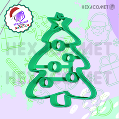 Cortante para galletitas navidad arbol navideño 6