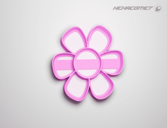 Cortante para galletitas primavera flor 3