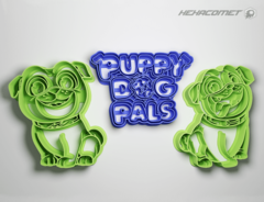 Cortante para galletitas Puppy Dog Pals packx3