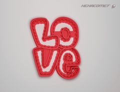 Cortantes para galletitas San Valentin 20