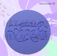 Sellos stamp para porcelana ceramica masas galletitas dia de la madre 3