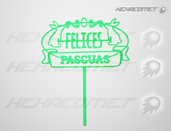 Caketopper para tortas pascua 4