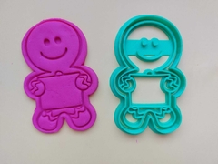 Cortante para galletitas navidad muñeco de jengibre 6