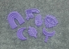 Sellos para galletitas porcelana ceramica magia esotericos packx7
