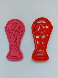Cortante para galletitas Futbol Mundial copa del mundo