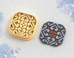 Cortante para galletitas mandala azulejo 9