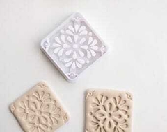 Cortante para galletitas mandala azulejo 19 - comprar online