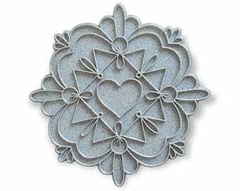 Sellos para galletitas porcelana ceramica mandala 15
