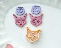Cortantes galletitas porcelana ceramica arcilla magia esotericos 10