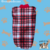 Sueter de Soft sem Manga (xadrez vermelho) - comprar online