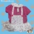 Vestidinho com manga - (poá) - comprar online