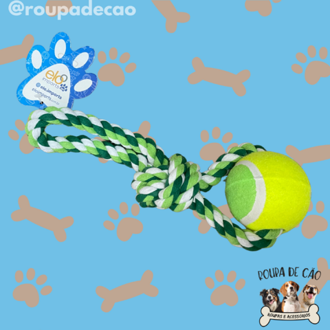 Brinquedo Corda com bola - comprar online