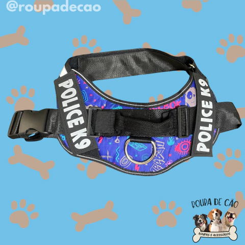 Peitoral Police (azul) - comprar online