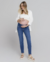 CALCA JEANS GESTANTE SKINNY ELASTIC - comprar online