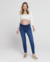CALCA JEANS GESTANTE SKINNY ELASTIC - Roupas confortáveis para gestante é na Maria Mãe