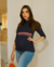 BLUSA GOLA AVIAMENTO CANELADO A GESTANTE