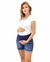SHORTS FABI GESTANTE E CIA