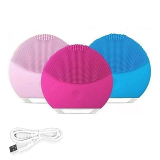 Esponja Massageadora para Limpeza Facial Elétrica