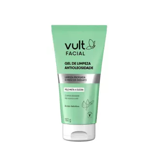 Gel de Limpeza Facial Antioleosidade Vult Care