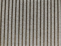 Manta Perola 3mm Branco C/ Strass Ouro 24x40cm