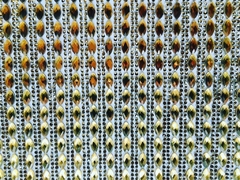 Manta Navete - Ouro Com Strass Ouro 24x40cm