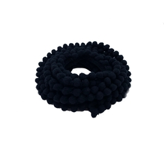 POMPOM 1MM PRETO - 2MT