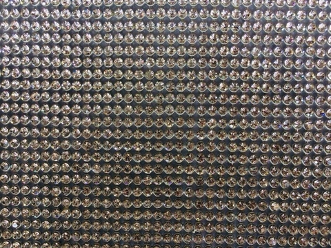 Manta Strass Original - Prata 2MM - 0,35 x 1,20cm