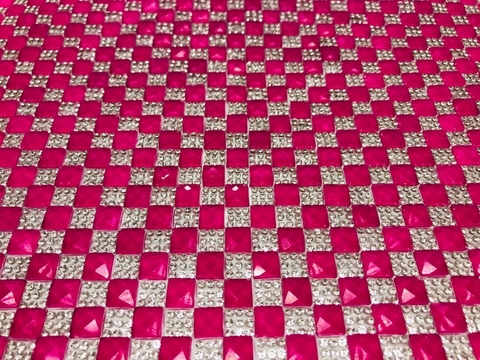 Manta Gelatina Rosa Escuro 24x40cm