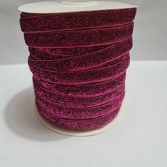 FITA GLITTER ROSA PINK  10Mm - C/ 1MT